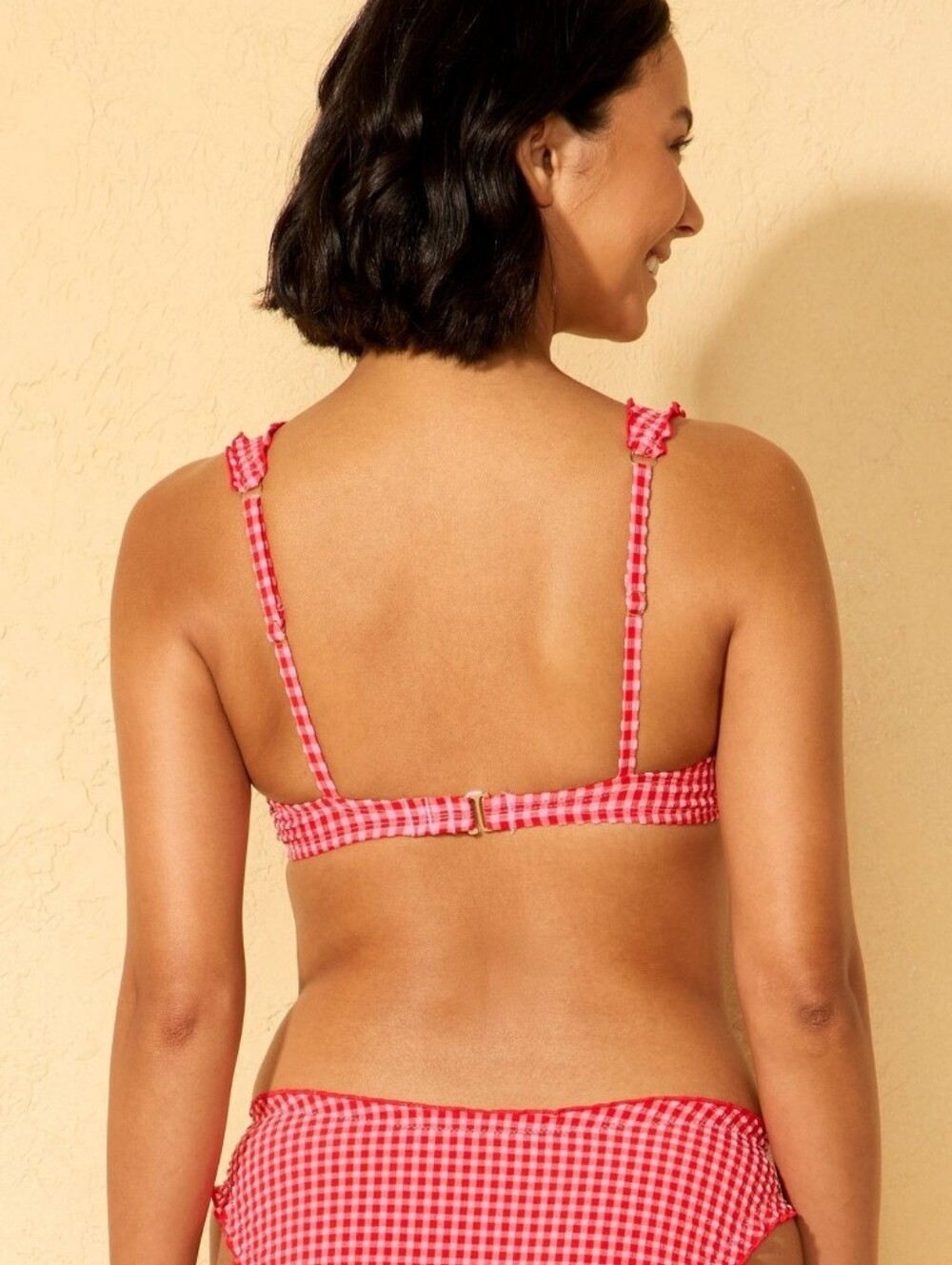 NWT Wild Fable Gingham Seersucker Bikini- XS Or 0/2 - Picture 3 of 13